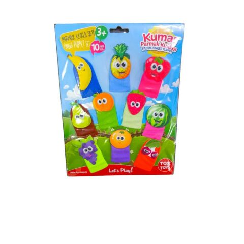 Meyve 10 Parça Parmak Kukla