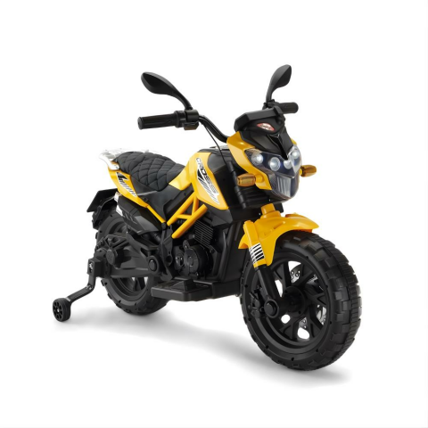 Baby2Go Cross Akülü Motor 12V Sarı