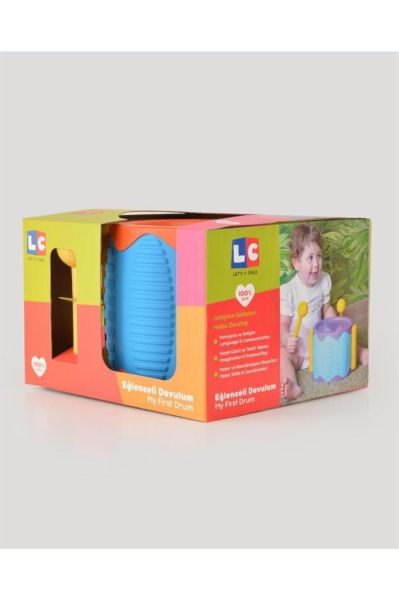LC Let's Be Child Eğlenceli Davul Turuncu-mavi