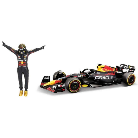 1:24 Oracle Red Bull Racing RB19 Figürlü Formula 1 Yarış Arabası