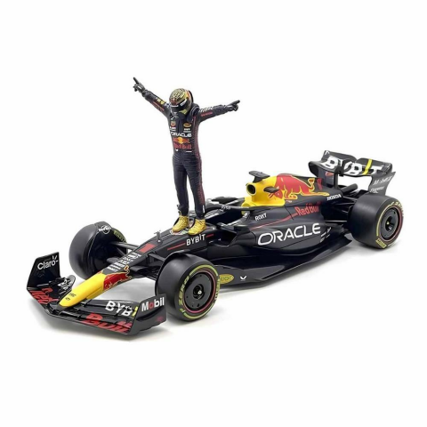 1:24 Oracle Red Bull Racing RB19 Figürlü Formula 1 Yarış Arabası