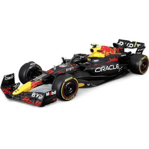 1:24 Oracle Red Bull Racing RB19 Figürlü Formula 1 Yarış Arabası