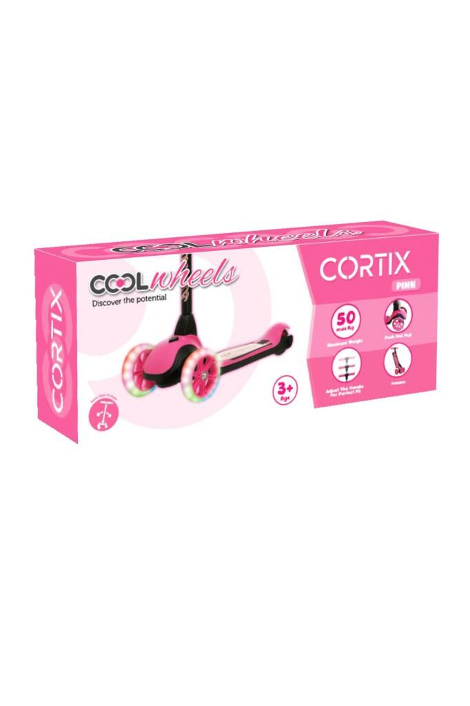 Cool Wheels Cortix Led Işıklı 3 Tekerlekli Katlanabilir Çocuk Scooter