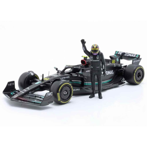 1:24 Mercedes AMG F1 W14 E Performance Figürlü Formula 1 Yarış Arabası