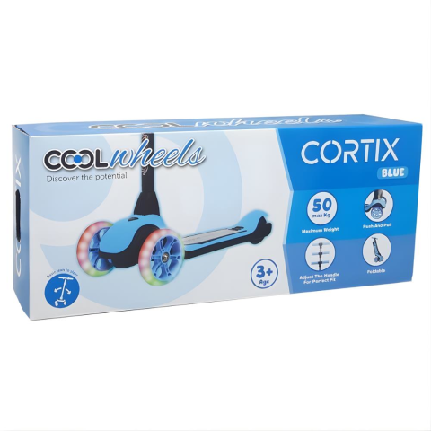 Cool Wheels Cortix Led Işıklı 3 Tekerlekli Katlanabilir Çocuk Scooter