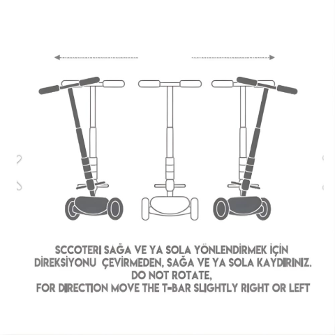 Cool Wheels Cortix Led Işıklı 3 Tekerlekli Katlanabilir Çocuk Scooter