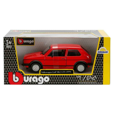 1:24 Volkswagen Golf MK1 GTI 1979 Model Araba