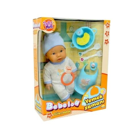 Bebelou Yemek Zamanı Sesli Bebek Seti 35 Cm / +3 Yaş