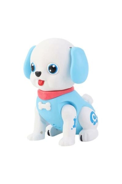Sevimli Hareket Eden Pilli Sesli Robot Köpek