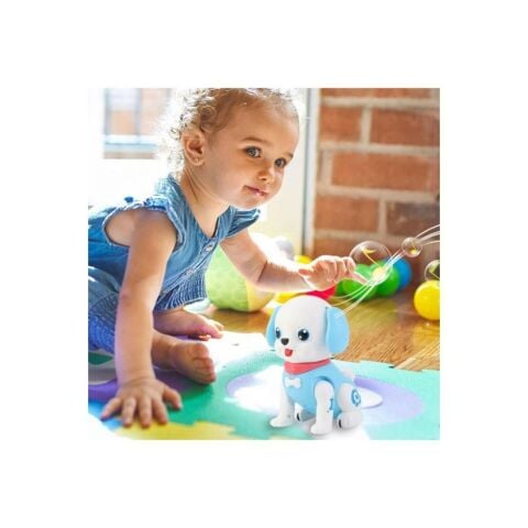 Sevimli Hareket Eden Pilli Sesli Robot Köpek