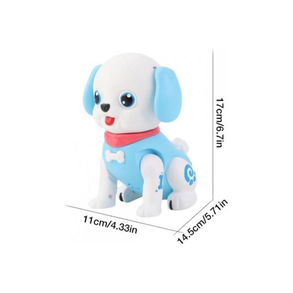 Sevimli Hareket Eden Pilli Sesli Robot Köpek