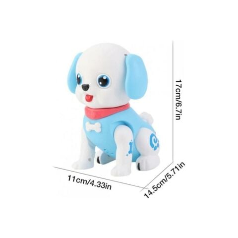 Sevimli Hareket Eden Pilli Sesli Robot Köpek