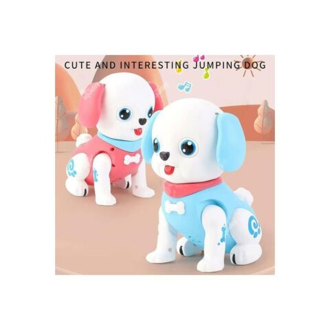 Sevimli Hareket Eden Pilli Sesli Robot Köpek