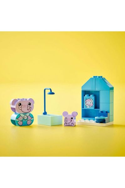 LEGO ® DUPLO® İlk Günlük Rutinlerim: Banyo Zamanı 10413 - Eğitici Banyo Oyuncağı Yapım Seti (15Parça)