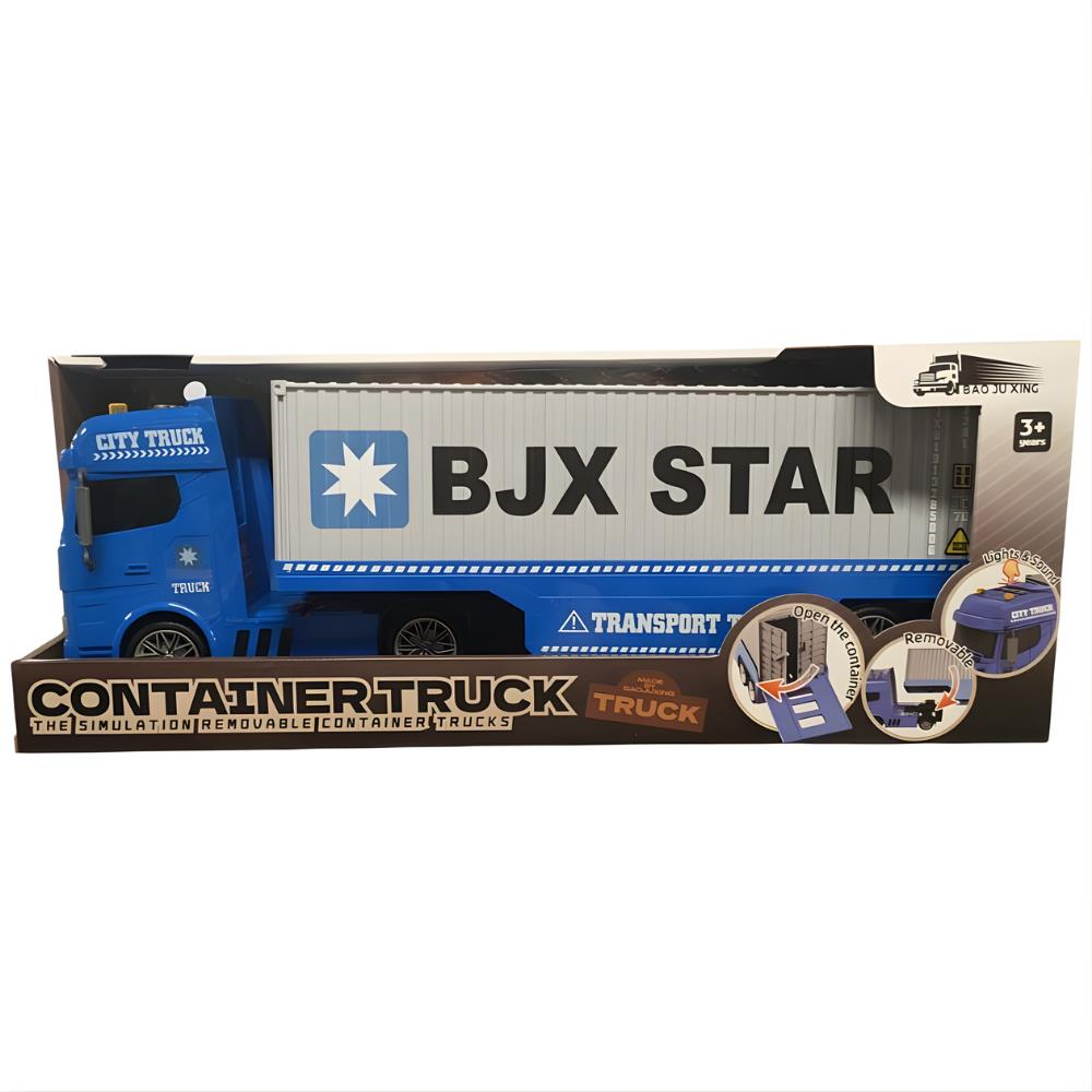 Büyük Boy Pilli Sesli Işıklı Konteynır Tır