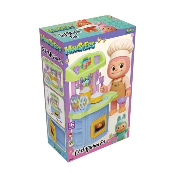 Canavarlar Şef Mutfak Set (12)