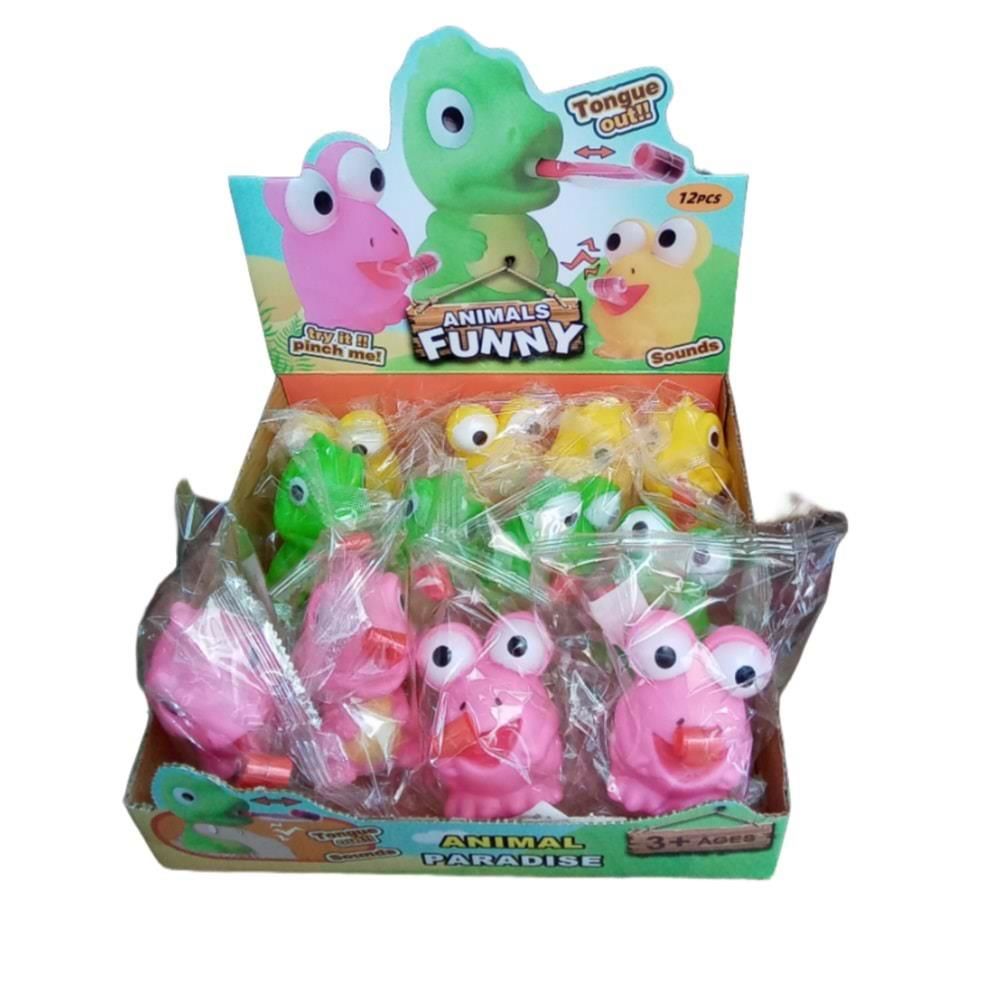 Kutuda 12 li Öten Düdüklü Hayvan LW19-89 *144 (1 Adet)