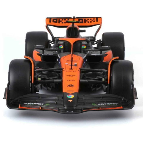 1:24 McLaren MCL38 Miami Grand Prix 2024 Figürlü Formula 1 Yarış Arabası