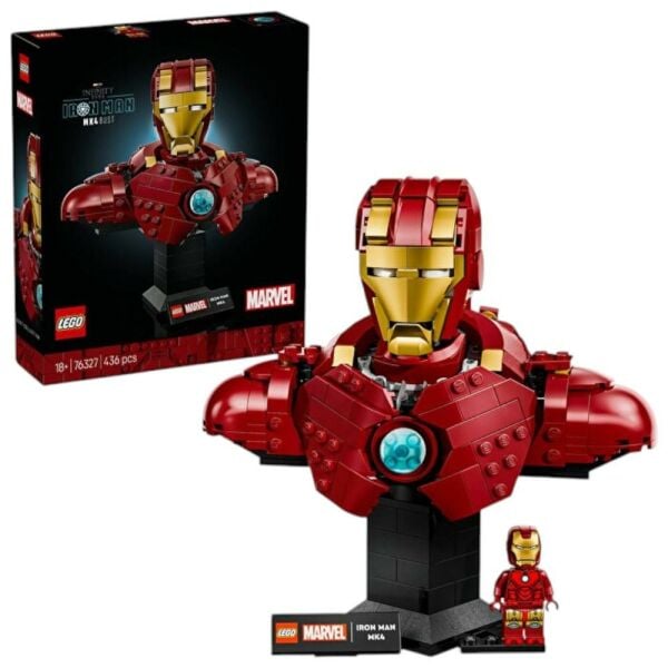 LEGO Marvel Iron Man MK4 Büstü 76327