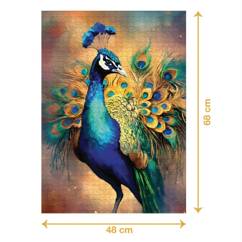 Ca Games Tavuskuşu 1000 Parça Puzzle