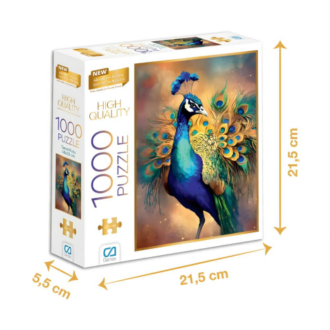Ca Games Tavuskuşu 1000 Parça Puzzle