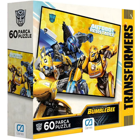 CA Games 60 Parça Autorobot Transformers Çocuk Puzzle 34 X 24 Cm Yapboz
