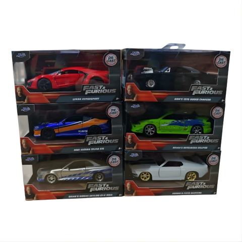 1:32 Ölçek Jada Hızlı ve Öfkeli Arabalar 13,5 cm