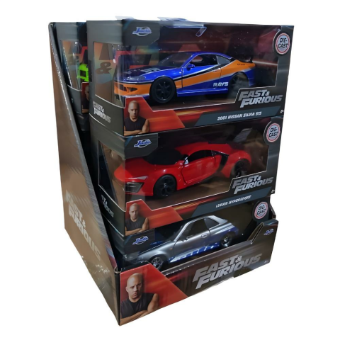 1:32 Ölçek Jada Hızlı ve Öfkeli Arabalar 13,5 cm