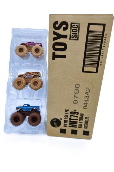 Monster Trucks 3 lü Paket HNT79