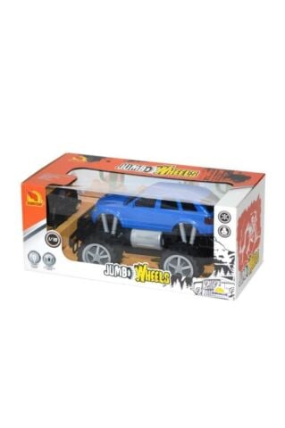 1:18 Uzaktan Kumandalı Jumbo Wheels Usb Şarjlı Araba 26 cm