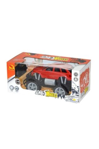 1:18 Uzaktan Kumandalı Jumbo Wheels Usb Şarjlı Araba 26 cm