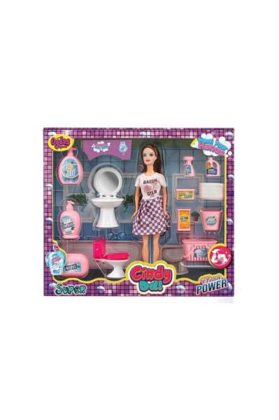 Bebekli Lavabo Ve Temizlik Seti