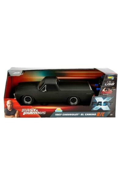 1/16 F/F FAST&FURIOUS 1967 CHEVROLET EL CAMINO 2.4GHZ.3.7V.USB-RTR (FASTF)