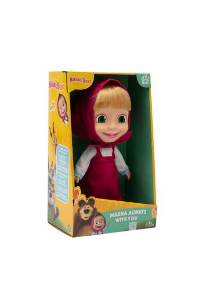 Masha and the Bear Masha ile Koca Ayı - Masha Bebek 23 cm