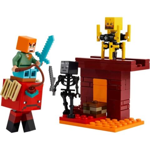 LEGO Nether Lav Savaşı 4 Minecraft