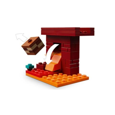 LEGO Nether Lav Savaşı 4 Minecraft