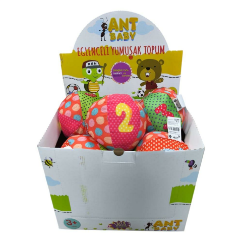 Ant Baby Display Soft Çınçınlı Top