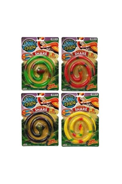 Jaru Planet Earth Streç Esnek Yılan 1 Adet