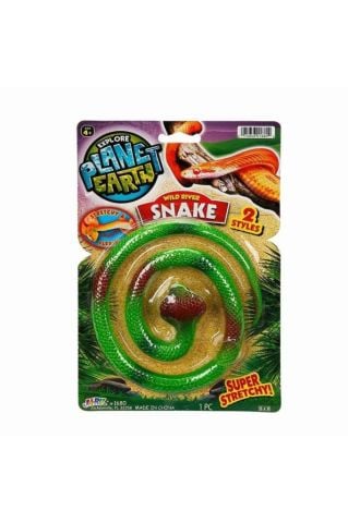 Jaru Planet Earth Streç Esnek Yılan 1 Adet