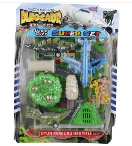 Demir Toys Dinazor Seti Uçaklı