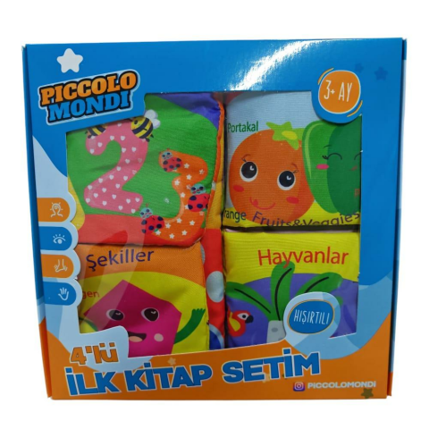 4'lü Kitap Seti Piccolo Mondi