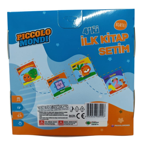 4'lü Kitap Seti Piccolo Mondi