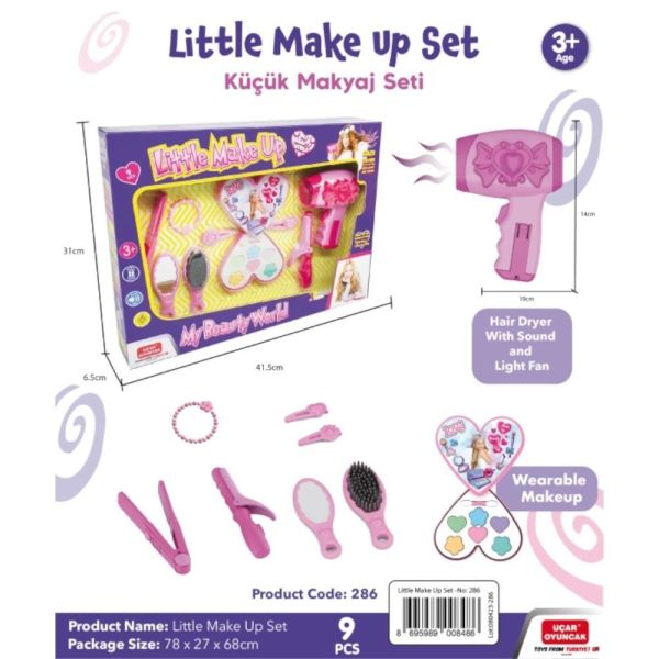 Güzellik Seti Makyajlı Sesli Işıklı