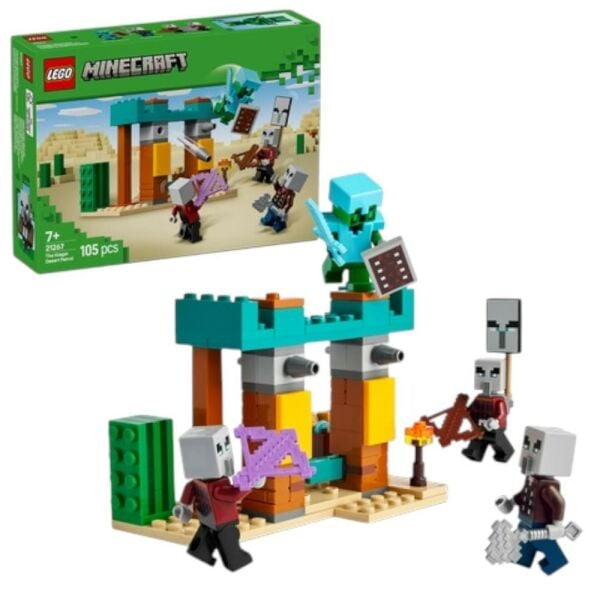 LEGO Serseri Köylü Çöl Sevriyesi 4 Minecraft