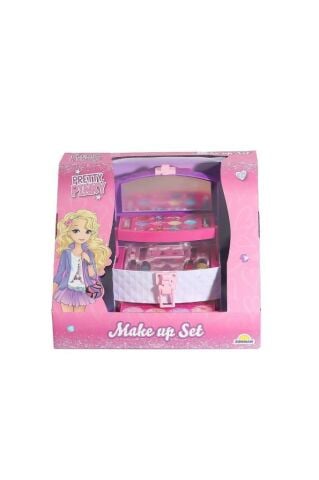 Pretty Pinky 3 Katmanlı Çantalı Makyaj Seti