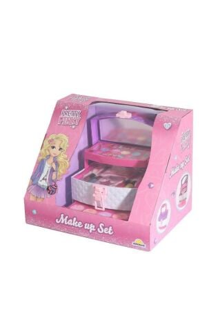 Pretty Pinky 3 Katmanlı Çantalı Makyaj Seti