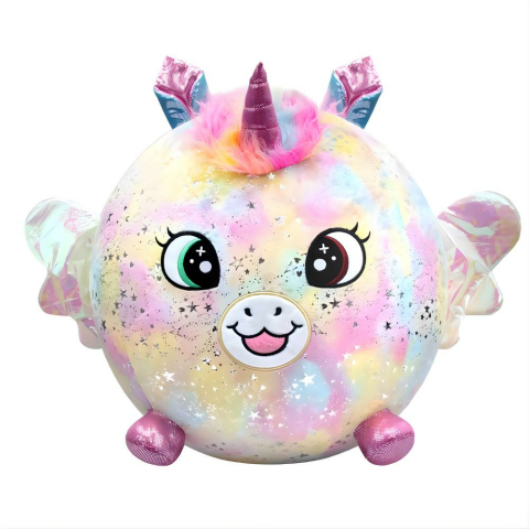 Şişme Peluş Unicorn XXL Shiny Corns