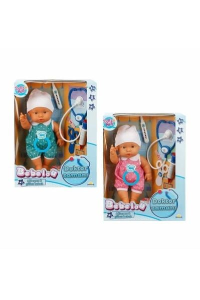 Bebelou Doktor Zamanı Sesli Bebek