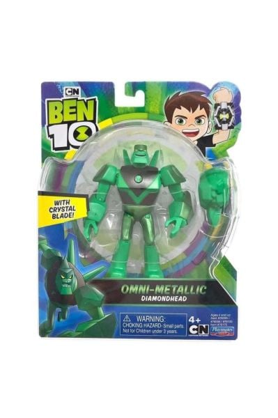 Ben10 Aksiyon Figürleri Metalik Tema Diamond Head Ben61000