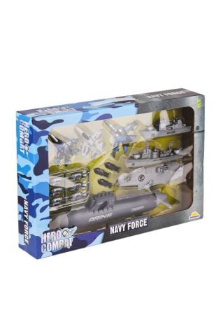 Jet Uçak Gemisi ve Denizaltı Askeri Oyun Seti